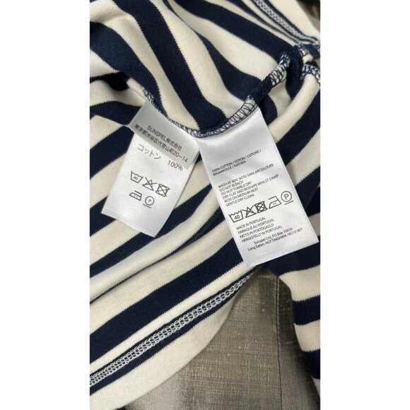 SUNSPEL CROPPED SLOUCH STRIPED BLOUSE - Picture 5 of 7